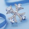 Broche femme STYLEJING en Zircon diamant - Ref 1171974