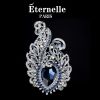 Broche femme ETERNELLE en cristal autrichien - Ref 1172037