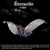 Broche femme ETERNELLE en cristal autrichien - Ref 1172046