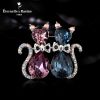 Broche femme ETERNELLE en cristal autrichien - Ref 1172051