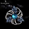 Broche femme ETERNELLE en cristal autrichien - Ref 1172537