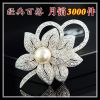 Broche femme en Zircon diamant - Ref 1172716