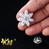 Broche homme en Zircon diamant - Ref 1172812
