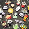 Broche Lovers en Matériau mixte - Ref 1173015