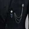 Broche homme en Matériau mixte - Ref 1173069
