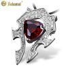 Broche homme BAHAMUT en argenterie - Ref 1173337
