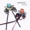 Broche Lovers en ruban - Ref 1173748