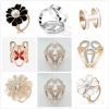 Broche femme en Zircon diamant - Ref 1173850