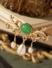 Broche en Alliage argent et plaqué or - Ref 1174016