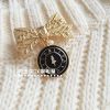 Broche en Alliage argent et plaqué or - Ref 1174180