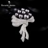 Broche femme ETERNELLE en cristal autrichien - Ref 1174202