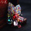 Broche femme LINGLADY en Zircon diamant - Ref 1174433
