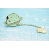 Broche en Alliage argent et plaqué or - Ref 1175172