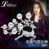 Broche Lovers en Matériau mixte - Ref 1175360