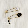 Broche en Alliage argent et plaqué or - Ref 1175997