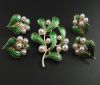 Broche en Alliage argent et plaqué or - Ref 1176068
