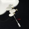 Broche en Alliage argent et plaqué or - Ref 1176119
