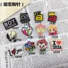 Broche homme en plexiglas - Ref 1176159
