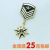 Broche en Alliage argent et plaqué or - Ref 1176391
