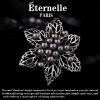 Broche femme ETERNELLE en cristal autrichien - Ref 1176461