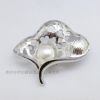 Broche en Alliage argent et plaqué or - Ref 1176522