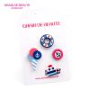 Broche Lovers GRAIN DE BEAUTE en fibre végétale - Ref 1176720