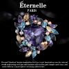 Broche femme ETERNELLE en cristal autrichien - Ref 1176913
