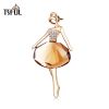 Broche femme TSFUL en cristal artificiel - Ref 1177128