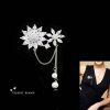 Broche femme en Zircon diamant - Ref 1177481