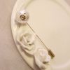 Broche en Alliage argent et plaqué or - Ref 1177605
