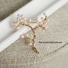 Broche en Alliage argent et plaqué or - Ref 1178089