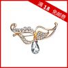 Broche femme en Zircon diamant - Ref 1178419