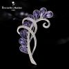 Broche femme ETERNELLE en cristal autrichien - Ref 1178430