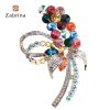 Broche femme ZABRINA en cristal artificiel - Ref 1178552