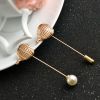 Broche en Alliage argent et plaqué or - Ref 1178992