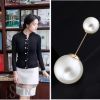 Broche femme en Nacre - Ref 1179148