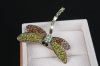 Broche en Alliage argent et plaqué or - Ref 1179497