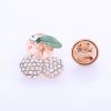 Broche en Alliage argent et plaqué or - Ref 1179555