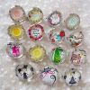 Broche Lovers en cristal artificiel - Ref 1180520