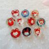 Broche Lovers en cristal artificiel - Ref 1180524