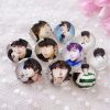 Broche Lovers en cristal artificiel - Ref 1180526
