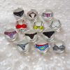 Broche Lovers en cristal artificiel - Ref 1180583