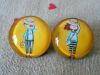 Broche Lovers en plexiglas - Ref 1180872