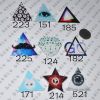 Broche Lovers en plexiglas - Ref 1181008