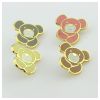 Broche en Alliage argent et plaqué or - Ref 1183734