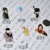 Broche Lovers en plexiglas - Ref 1183745