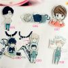 Broche homme en plexiglas - Ref 1183864