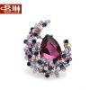 Broche femme en cristal autrichien - Ref 1187771