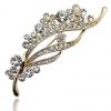 Broche femme en Zircon diamant - Ref 1187920