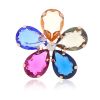 Broche femme YA BAO en cristal artificiel - Ref 1188027